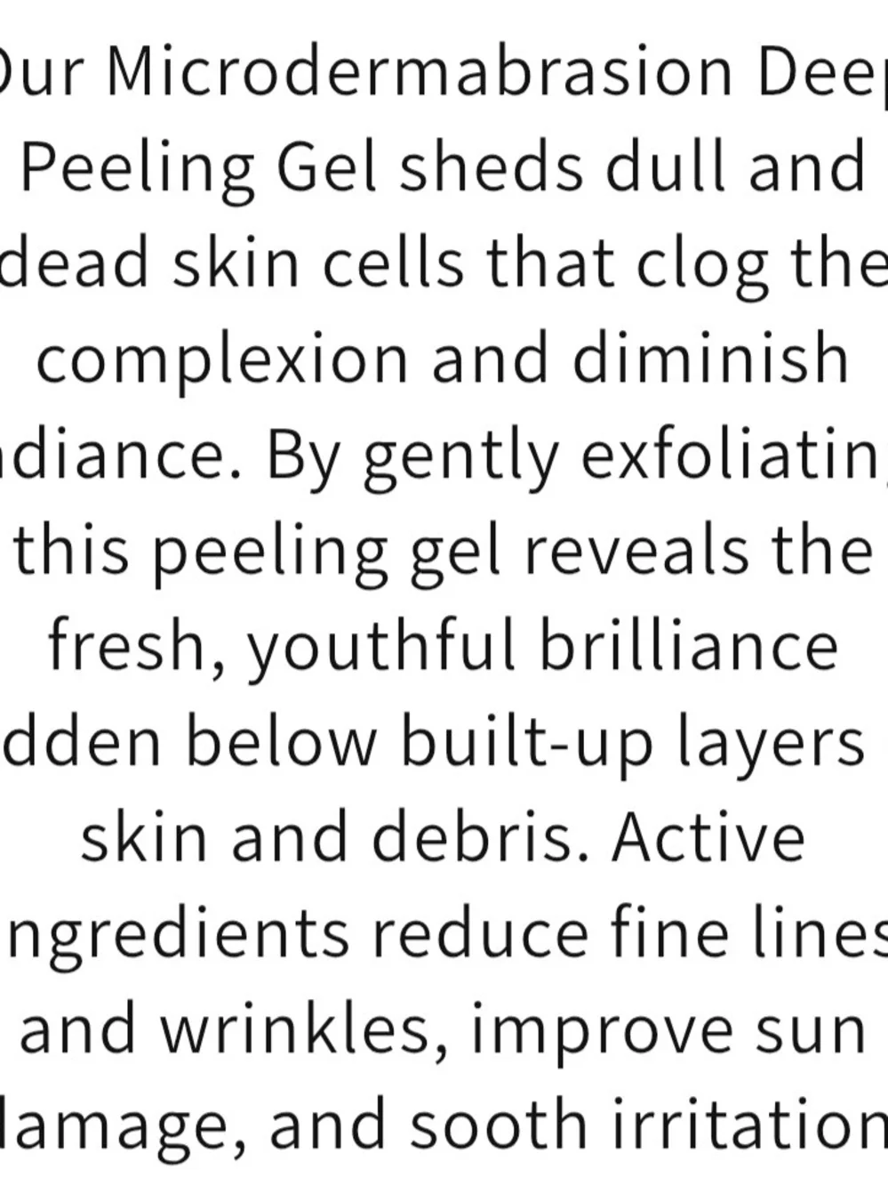 Crystal Collection Microdermabrasion Peel - White & Gold
